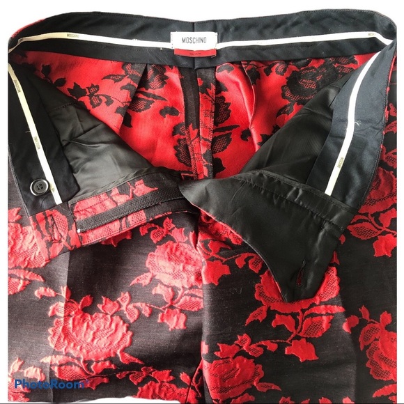 Moschino Ikram 13’ Runway Jacquard Brocade Trouser - Picture 6 of 12